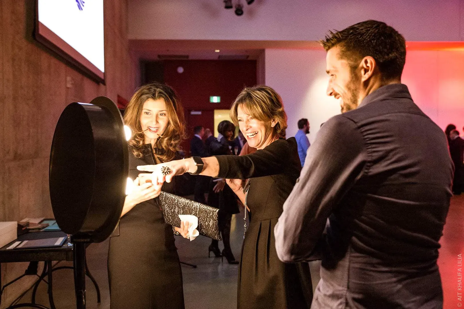 Photobooth soirée d'entreprise Ouisnap